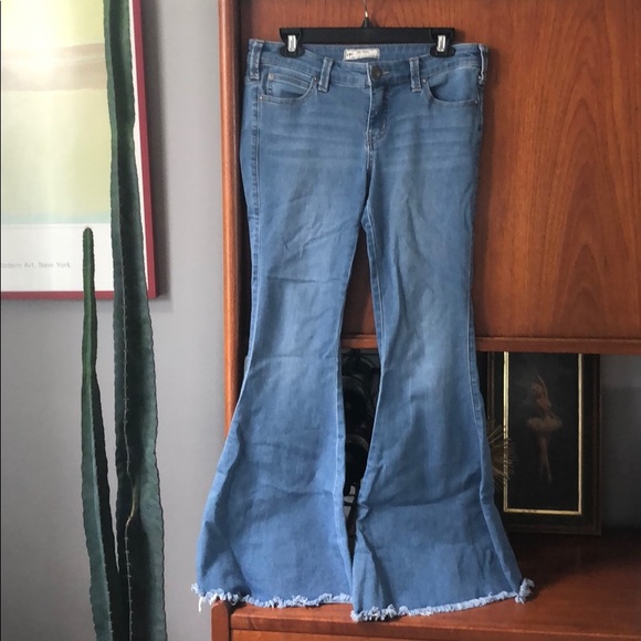 Free People Denim - Free People flare high waist jeans size 29 short